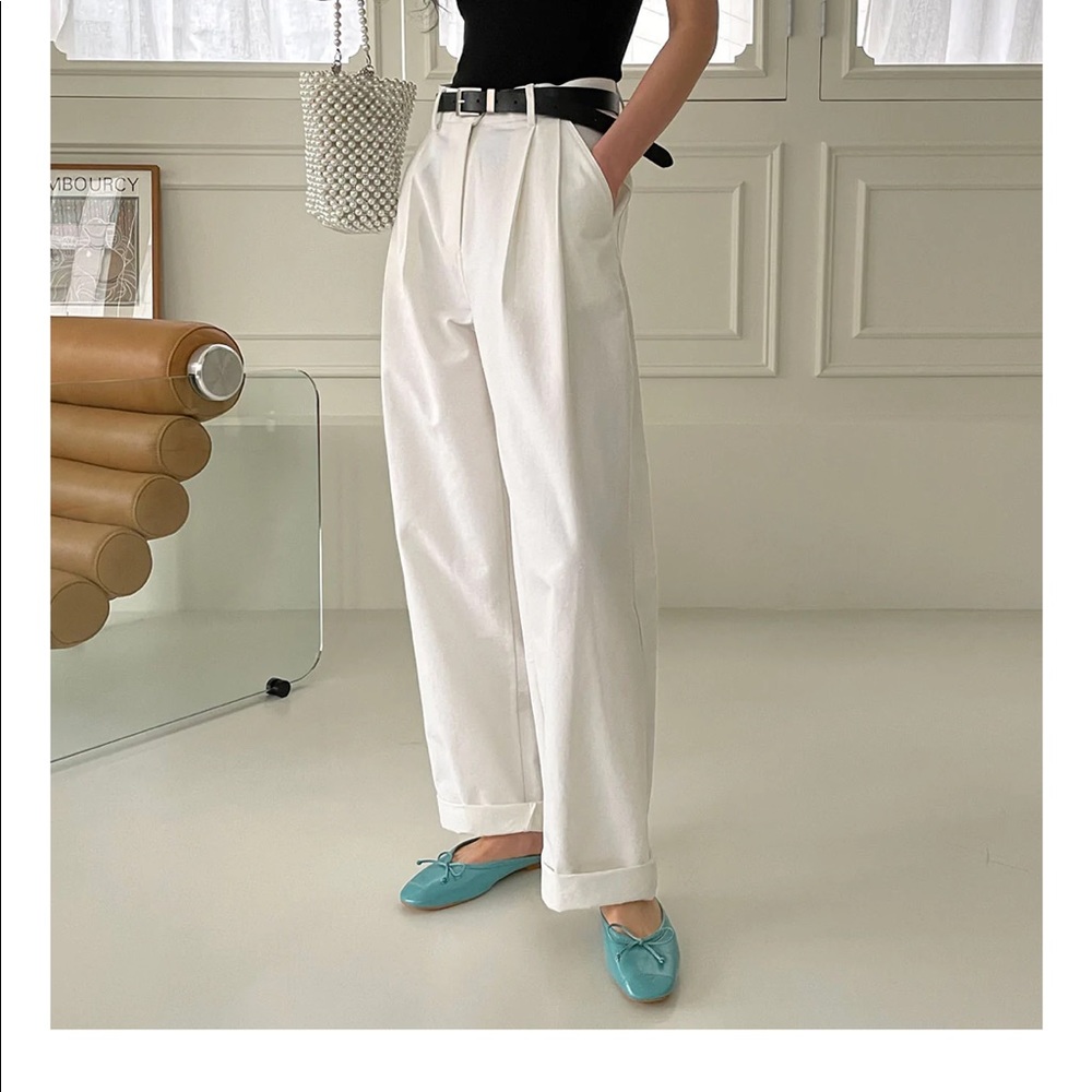 Pixie market white pant